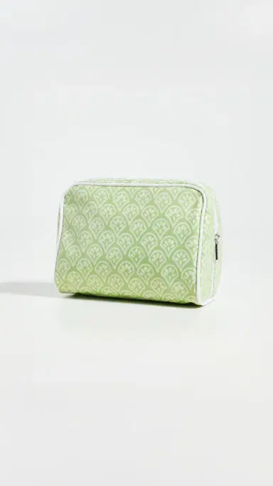 Weezie Small Toiletry Bag Green One Size | Thumbnail 3