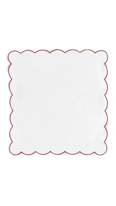 Weezie Dinner Napkin Cranberry One Size | Thumbnail 6 Weezie Dinner Napkin Cranberry One Size | Thumbnail 6