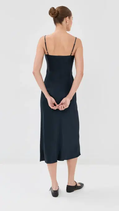 Sablyn Taylor Silk Dress idnight Navy | Thumbnail 3 Sablyn Taylor Silk Dress idnight Navy | Thumbnail 3