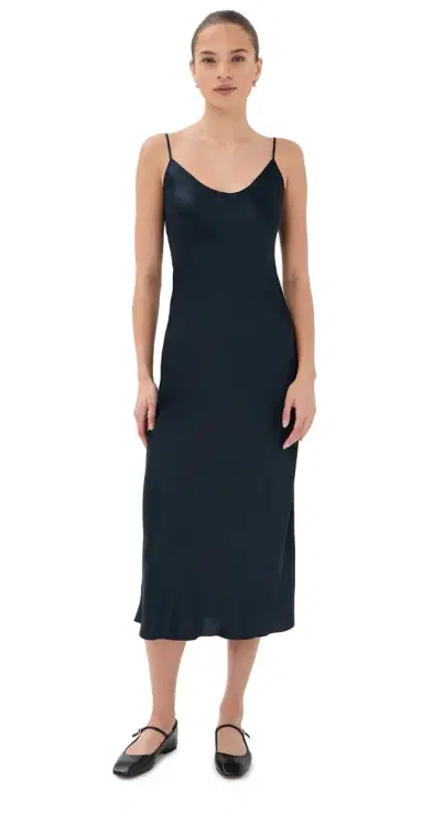 Sablyn Taylor Silk Dress idnight Navy | Thumbnail 1 Sablyn Taylor Silk Dress idnight Navy | Thumbnail 1