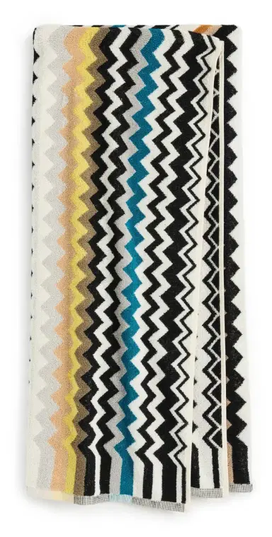 Missoni Best Bath Towel 100x150 Black Multicolor One Size | Thumbnail 1