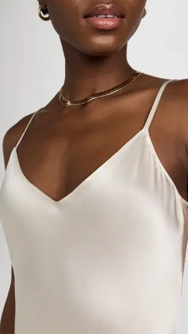 Sablyn Taylor Silk Dress Gardenia | Thumbnail 6