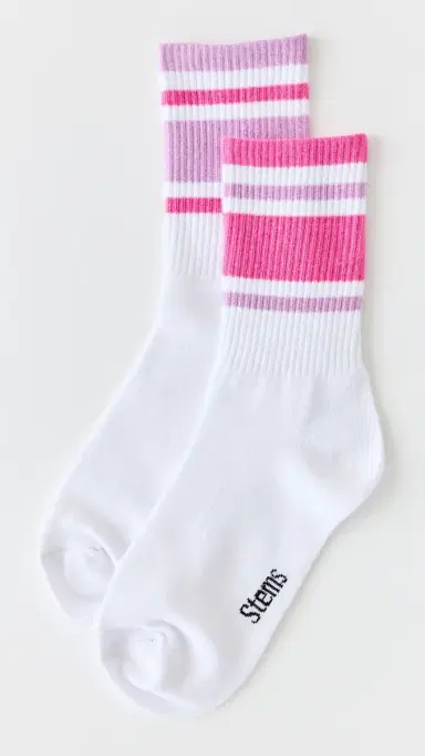 Stems Mix Matched Striped Socks | Thumbnail 2