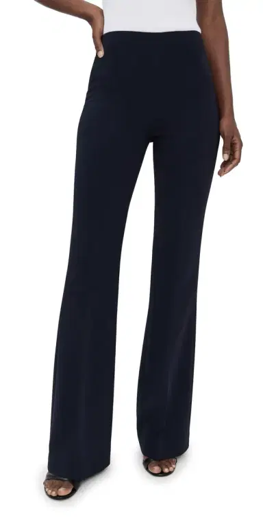 Theory Demitria Pants Deep Navy 4 | Thumbnail 1 Theory Demitria Pants Deep Navy 4 | Thumbnail 1