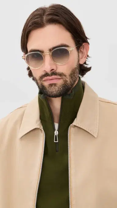 Jimmy Fairly Emilio Sunglasses Yellow One Size | Thumbnail 4