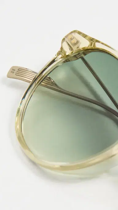 Jimmy Fairly Emilio Sunglasses Yellow One Size | Thumbnail 6
