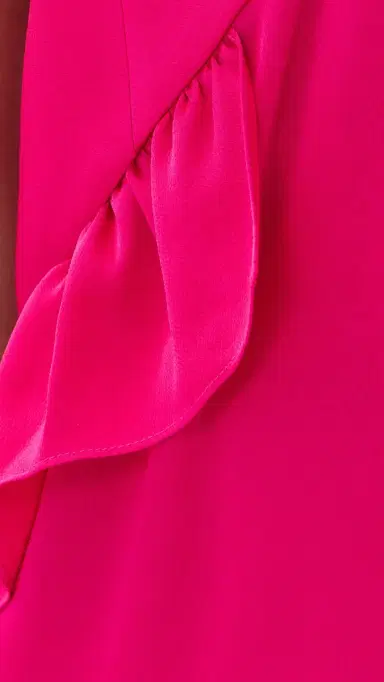 Kika Vargas Bel Dress Fuchsia | Thumbnail 6