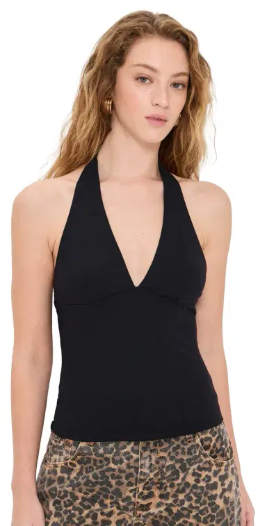 Free People Still Here Tank Black | Thumbnail 1
