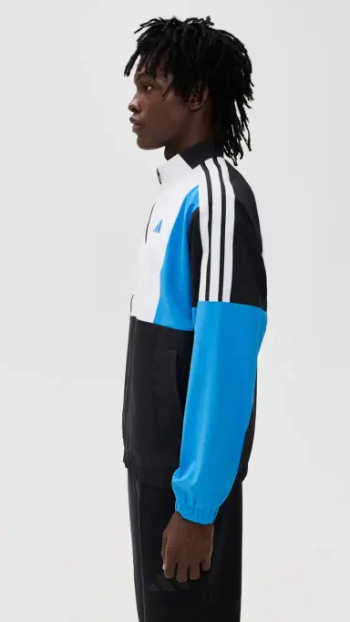 Adidas Golf Full-Zip Windbreaker Jacket Black L | Thumbnail 4 Adidas Golf Full-Zip Windbreaker Jacket Black L | Thumbnail 4