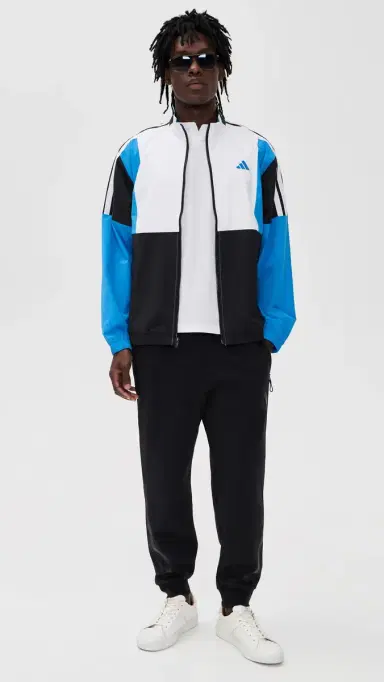 Adidas Golf Full-Zip Windbreaker Jacket Black L | Thumbnail 5 Adidas Golf Full-Zip Windbreaker Jacket Black L | Thumbnail 5