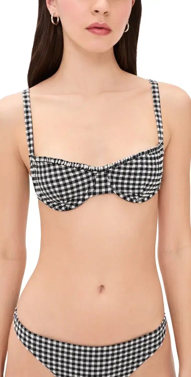 arilyn Bikini Top Black/White arilyn Bikini Top Black/White