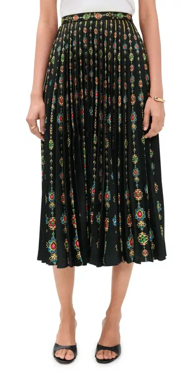 SALONI Kim Skirt Pendant Stripe Plmt | Thumbnail 1 SALONI Kim Skirt Pendant Stripe Plmt | Thumbnail 1