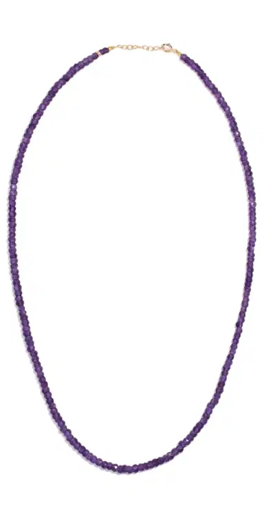 JIA JIA February Amethyst Beaded Necklace | Thumbnail 1