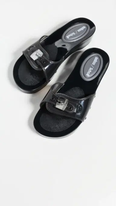Melissa x Dr. Scholl Pescura Heels Clear Black | Thumbnail 6