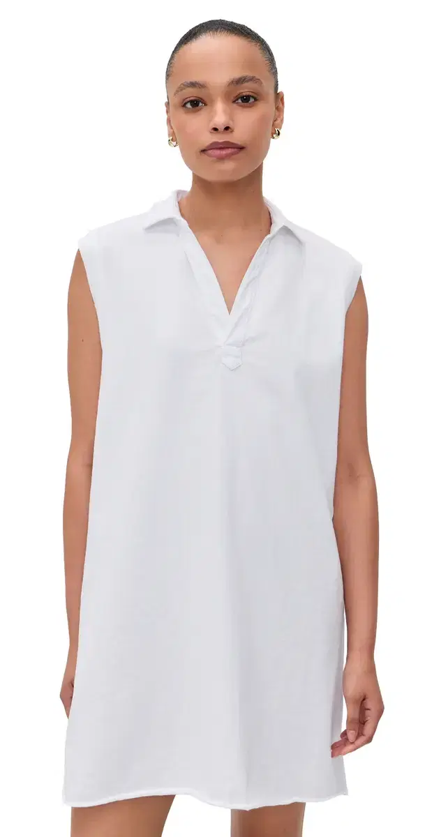 Frank & Eileen ini Lily Polo Dress White