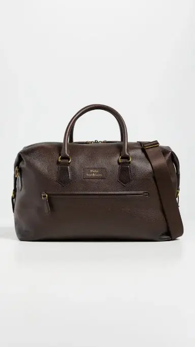 Polo Ralph Lauren Pebble Leather Duffel Bag | Thumbnail 2
