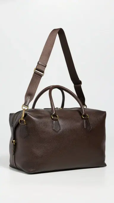 Polo Ralph Lauren Pebble Leather Duffel Bag | Thumbnail 4