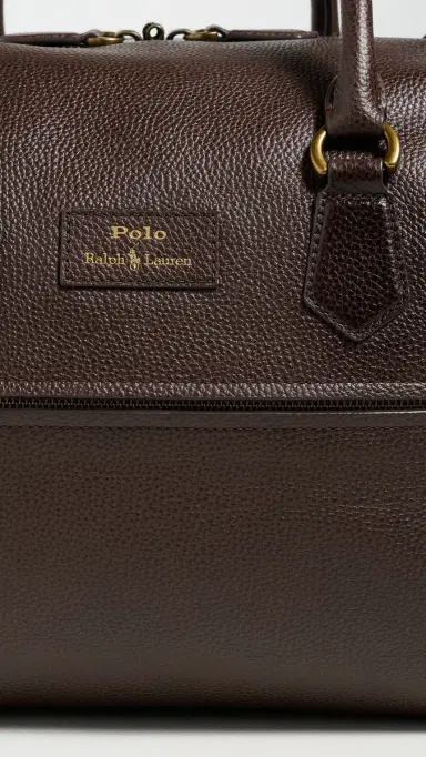 Polo Ralph Lauren Pebble Leather Duffel Bag | Thumbnail 5