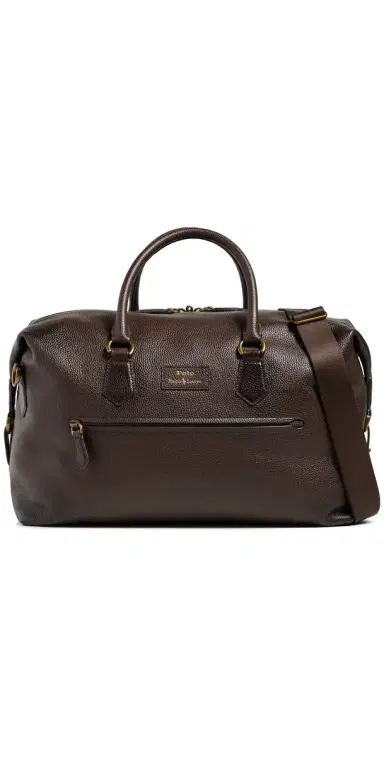 Polo Ralph Lauren Pebble Leather Duffel Bag | Thumbnail 1