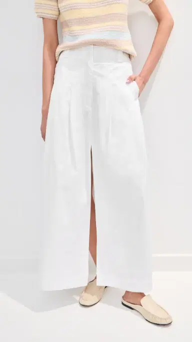 LE BOP Celeste Maxi Skirt White | Thumbnail 3