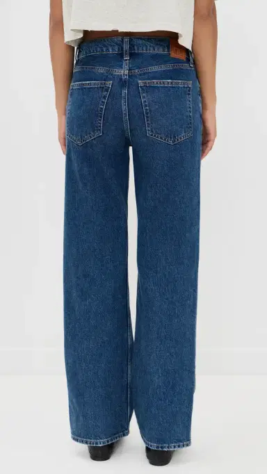 Anine Bing Roy Jeans Washed Blue | Thumbnail 3