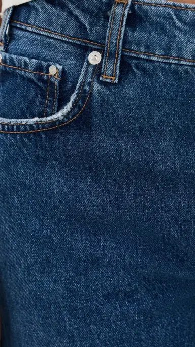 Anine Bing Roy Jeans Washed Blue | Thumbnail 6