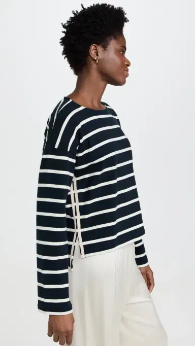 La Ligne Breton Long Sleeve Tee Navy/Ecru M | Thumbnail 4 La Ligne Breton Long Sleeve Tee Navy/Ecru M | Thumbnail 4