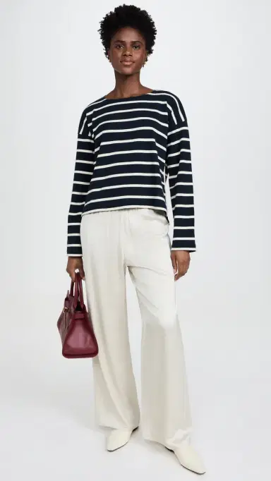 La Ligne Breton Long Sleeve Tee Navy/Ecru M | Thumbnail 5 La Ligne Breton Long Sleeve Tee Navy/Ecru M | Thumbnail 5