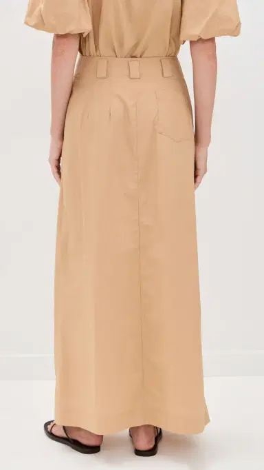 LE BOP Celeste Maxi Skirt Tan | Thumbnail 4 LE BOP Celeste Maxi Skirt Tan | Thumbnail 4
