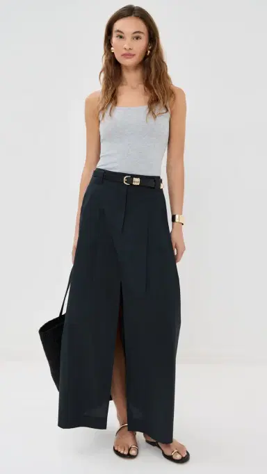 LE BOP Celeste Maxi Skirt Black | Thumbnail 5