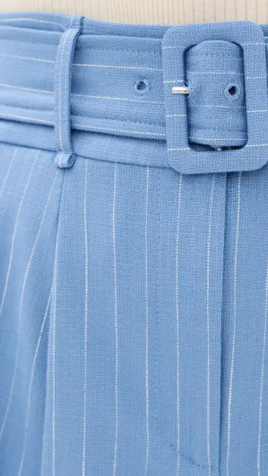 Veronica Beard Piper Shorts Blue Jay/Dove 8 | Thumbnail 6 Veronica Beard Piper Shorts Blue Jay/Dove 8 | Thumbnail 6