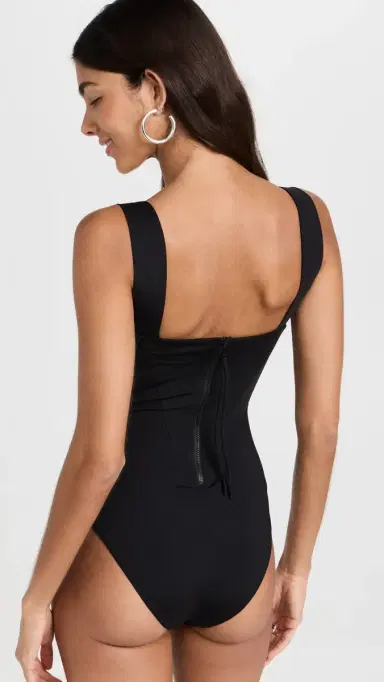 Staud Adelaide One Piece Black M | Thumbnail 3 Staud Adelaide One Piece Black M | Thumbnail 3