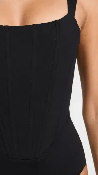 Staud Adelaide One Piece Black M | Thumbnail 6 Staud Adelaide One Piece Black M | Thumbnail 6