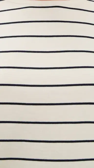 Marine Layer Luxe Sueded Mariner Tee Black/White Stripe | Thumbnail 6 Marine Layer Luxe Sueded Mariner Tee Black/White Stripe | Thumbnail 6