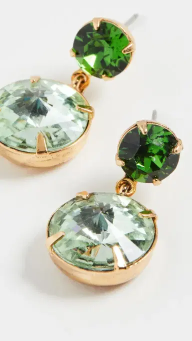 Jennifer Behr Lylah Earrings Fern One Size | Thumbnail 4