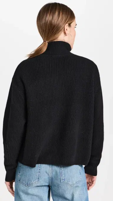 Jenni Kayne Cashmere Half Zip | Thumbnail 3