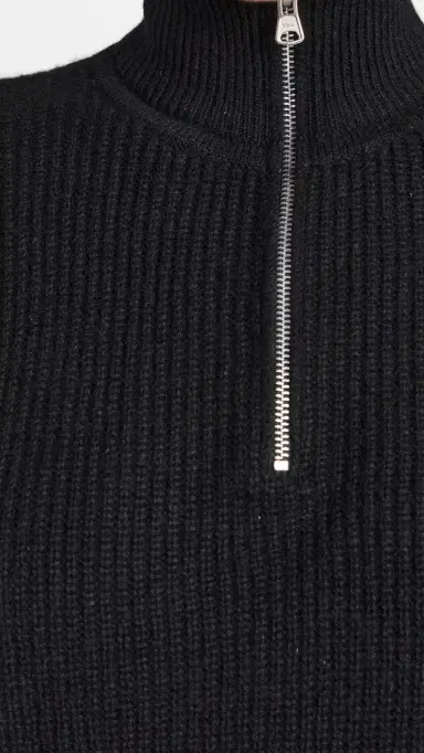 Jenni Kayne Cashmere Half Zip | Thumbnail 6