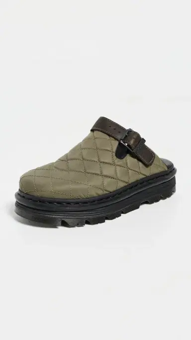 Dr. Martens ZebZag Mules Dms Olive 7 | Thumbnail 2