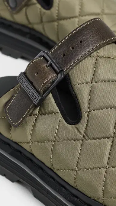 Dr. Martens ZebZag Mules Dms Olive 7 | Thumbnail 6