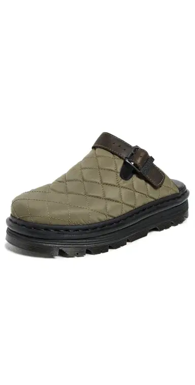 Dr. Martens ZebZag Mules Dms Olive 7 | Thumbnail 1