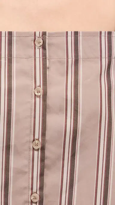 LE BOP Martha Top Khaki Stripe | Thumbnail 6 LE BOP Martha Top Khaki Stripe | Thumbnail 6
