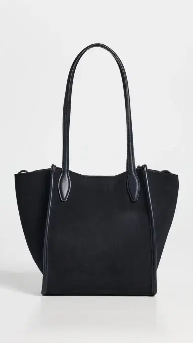 Madewell The Lexington Small Tote In Suede Juniper Berry One Size | Thumbnail 2