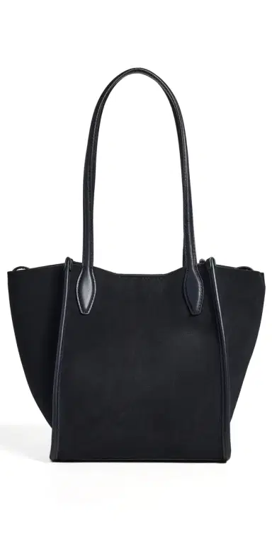Madewell The Lexington Small Tote In Suede Juniper Berry One Size | Thumbnail 1