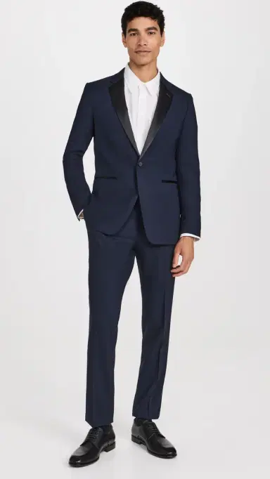 Theory Mayer Tuxedo Pants Baltic | Thumbnail 5