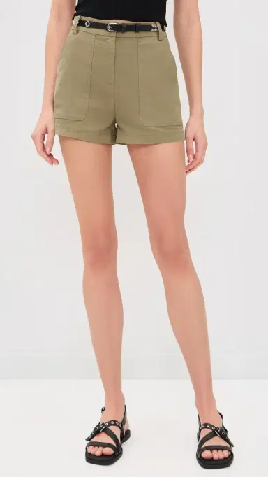 Ramy Brook Canvas Hilary Shorts Safari Green | Thumbnail 2 Ramy Brook Canvas Hilary Shorts Safari Green | Thumbnail 2