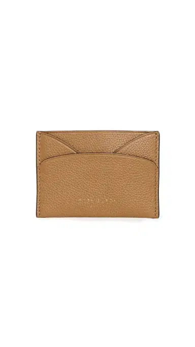 Tory Burch Romy Flat Card Case Tiramisu One Size | Thumbnail 6 Tory Burch Romy Flat Card Case Tiramisu One Size | Thumbnail 6