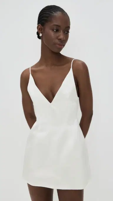 Retrofête Giavanna Dress White L | Thumbnail 2