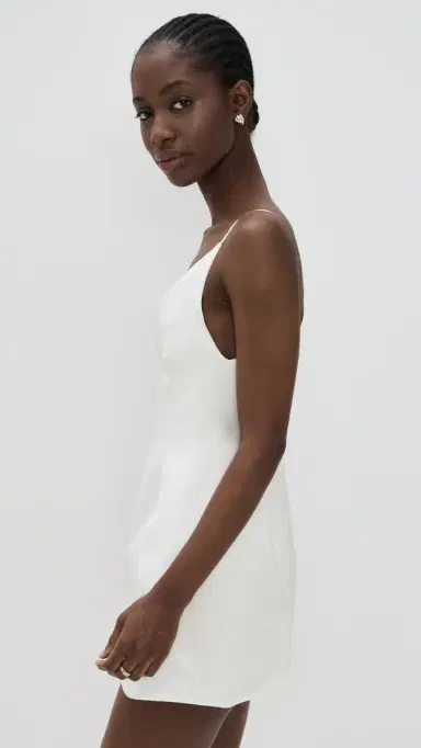 Retrofête Giavanna Dress White L | Thumbnail 4