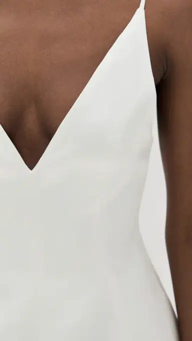 Retrofête Giavanna Dress White L | Thumbnail 6
