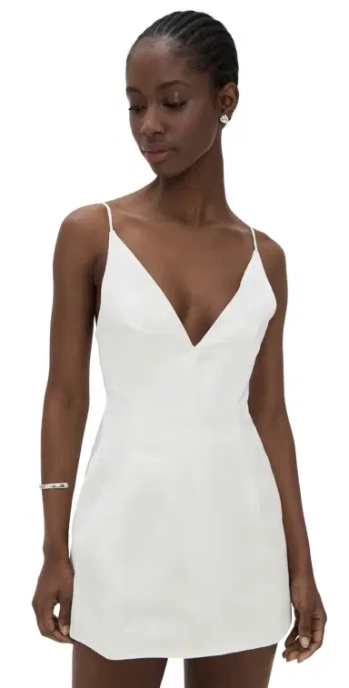 Retrofête Giavanna Dress White L | Thumbnail 1